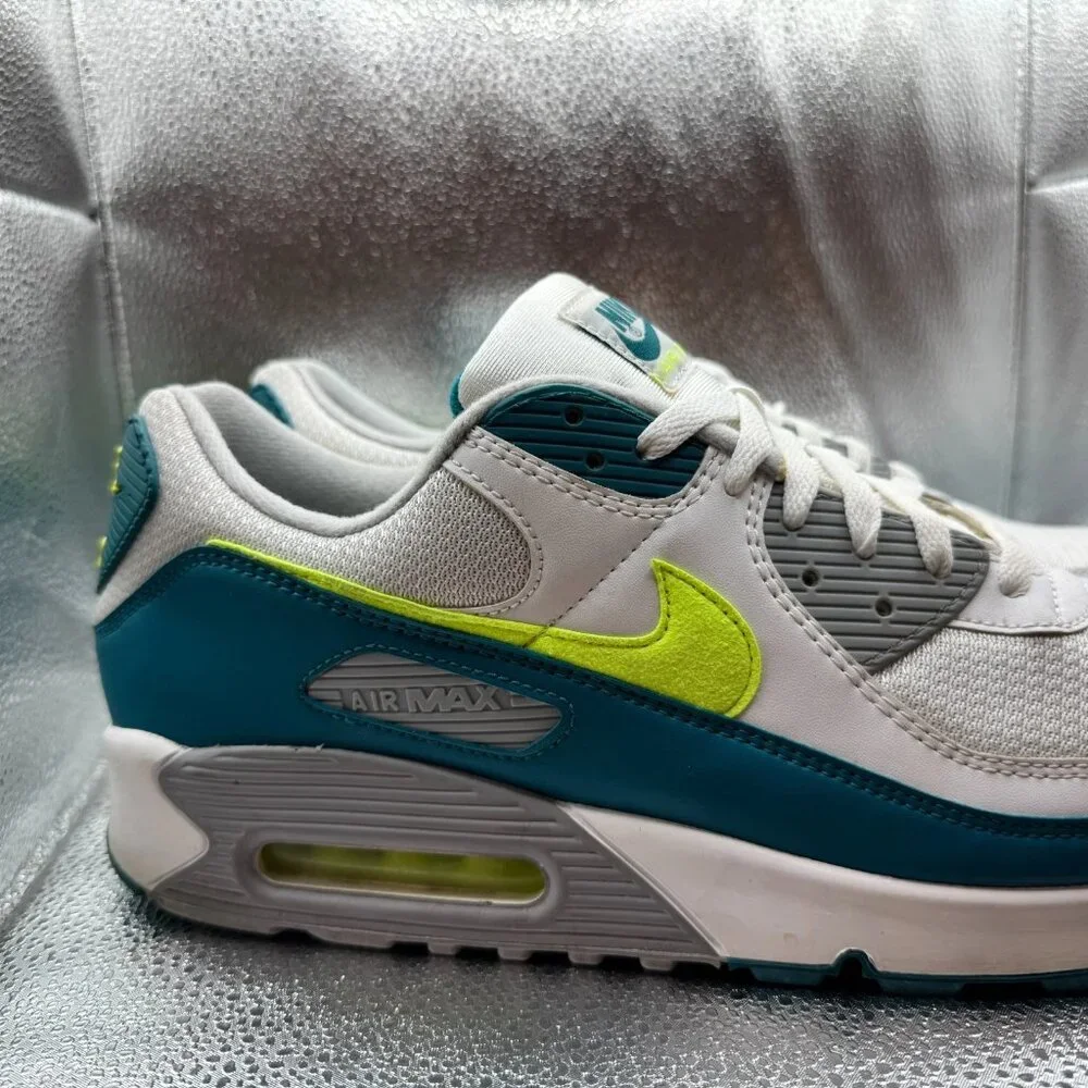 Size 14‎ Nike Air Max III Mens Spruce Hot Lime White Running Shoes CZ2908-100